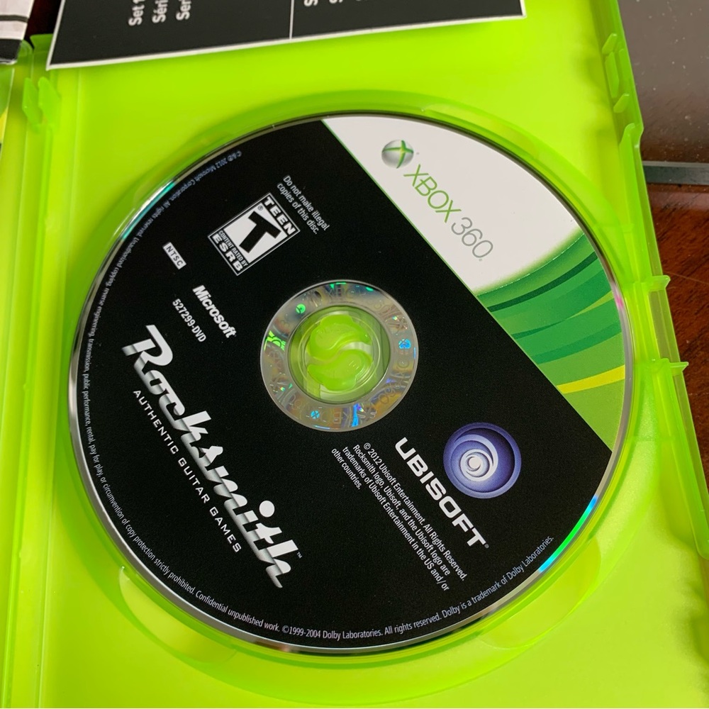 Xbox 360 Rocksmith Authentic Guitar Games Video Game - Picture 5 of 6
